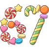 67 Candy Confetti Pop Art