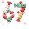 67 meme Candy Confetti Swirl