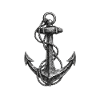 Anchor Sketch Nautical Graphic
