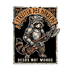 Medieval Raccoon Germanic