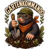 Gartenkommando Maulwurf Beet