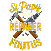 Papy Bricoleur Cadeau Humour