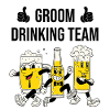 Groom Drinking Team