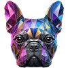 Polygonal Frenchie - 006