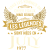 Légende Née En Juillet 1977 Anniversaire