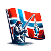 Norway Angler Motif
