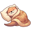 Sleeping Otter
