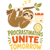 Procrastinators Unite Tomorrow