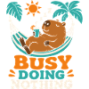 Busy Doing Nothing Capybara