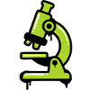 Microscope Graffiti Logo