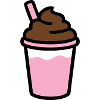 Iced Coffee Smoothie Logo