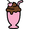 Milchshake Eiscreme Icon