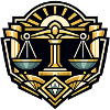 Golden Scales of Justice