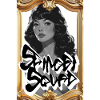 Framed Graffiti Glam Portrait