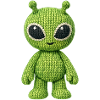 Gestrickter Alien