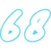 68 Zahl symbol