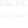 Dackel Hören Aufs Wort