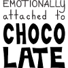 Emotionally Attached To Chocolate, Black