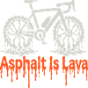 Asphalt Is Lava Bike