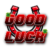 Good Luck 3D Red with Iron