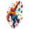 Gorilla Bouldering: Abstract Climbing Design