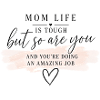 Amazing Job Pink Quote