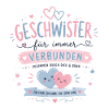 Geschwisterliebe für immer verbunden
