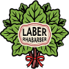Rhabarber Laber Blätter Bouquet