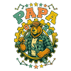 Future Dad 2026 Retro DIY Bear