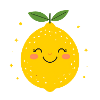 Funny Yellow Kawaii Lemon – Cute Fruit