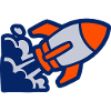 Spaceship Rocket Icon
