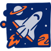 Space Rocket Illustration