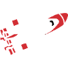 Abstract Rocket Silhouette