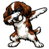 Dabbing Englischer Springer Spaniel