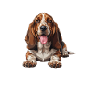 Friends In Low Places - Basset Hound Dog Dad