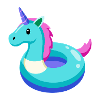 Unicorn Pool Toy