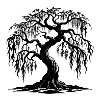 Twisted Willow Tree