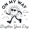 Retro Sun: On My Way to Brighten Your Day