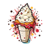 Eiscreme Becher