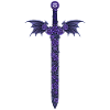 Rose Sword with Wings
