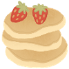 Strawberry Pancake Stack