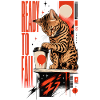 Ready to Fall – Cheeky Bengal Cat