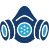 Gas Mask Protection Safety Icon