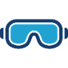 Safety Goggles Eye Protection Icon