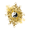 Yin-Yang-Blumen – Zen-Geschenk