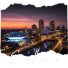 Eindhoven Abend Skyline