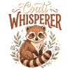 Coati Whisperer Illustration