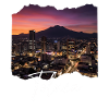 Toluca Skyline Abendstimmung