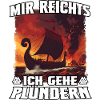 Vikingenschiff Sturm Plündernd