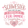 Schwester Für Immer Versprechen